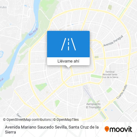 Mapa de Avenida Mariano Saucedo Sevilla