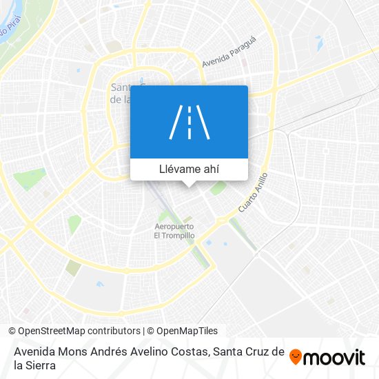 Mapa de Avenida Mons Andrés Avelino Costas