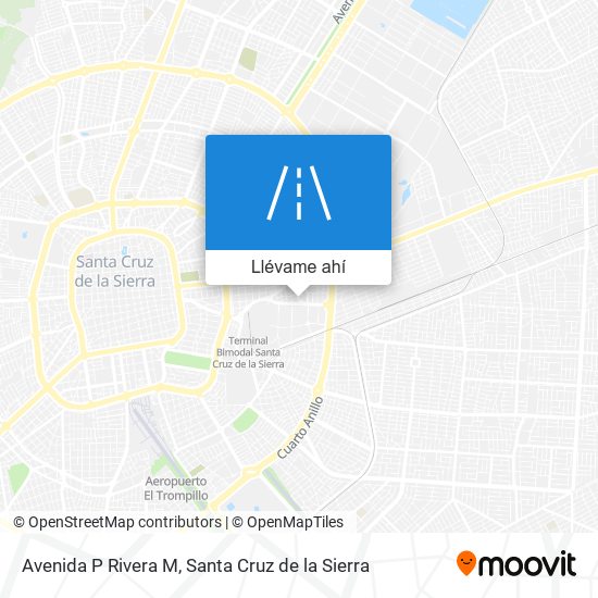 Mapa de Avenida P Rivera M