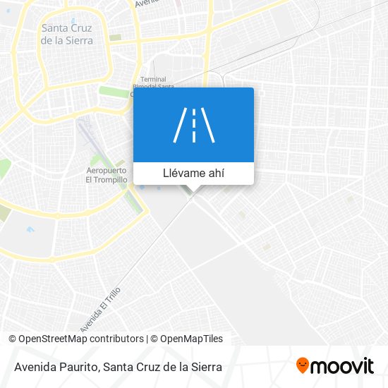 Mapa de Avenida Paurito