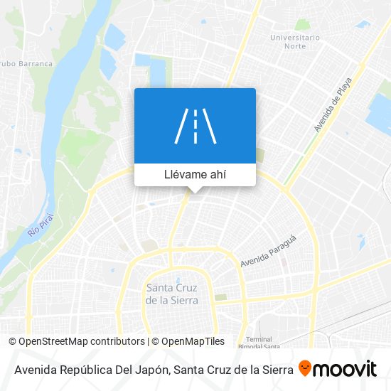 Mapa de Avenida República Del Japón
