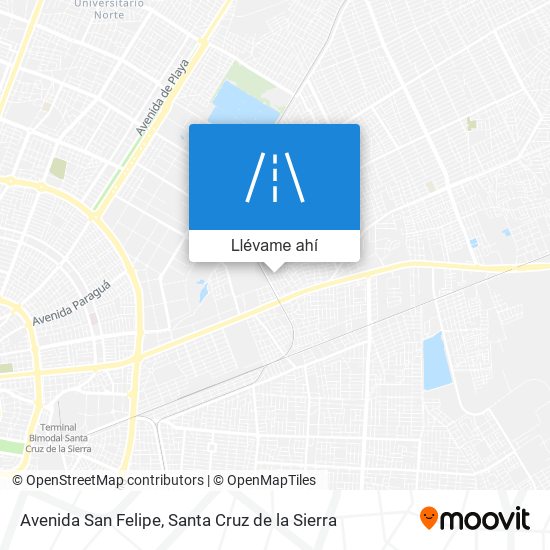 Mapa de Avenida San Felipe