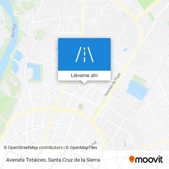 Mapa de Avenida Totaíces