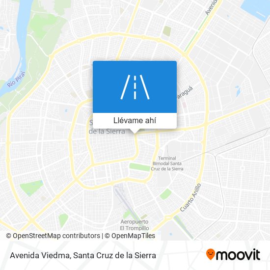 Mapa de Avenida Viedma