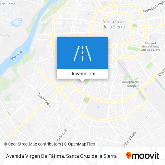 Mapa de Avenida Virgen De Fátima