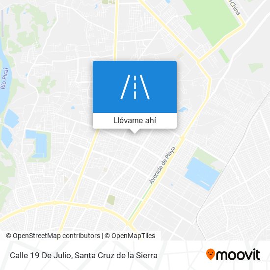 Mapa de Calle 19 De Julio