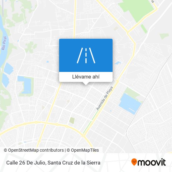 Mapa de Calle 26 De Julio