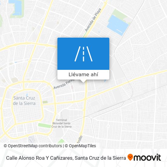 Mapa de Calle Alonso Roa Y Cañizares