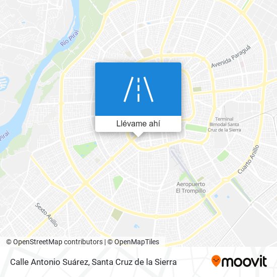Mapa de Calle Antonio Suárez