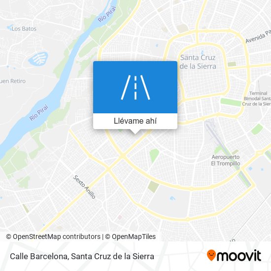Mapa de Calle Barcelona