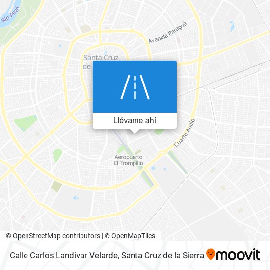 Mapa de Calle Carlos Landivar Velarde