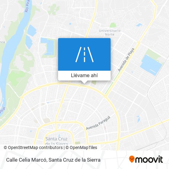 Mapa de Calle Celia Marcó