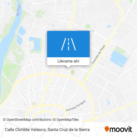 Mapa de Calle Clotilde Velásco