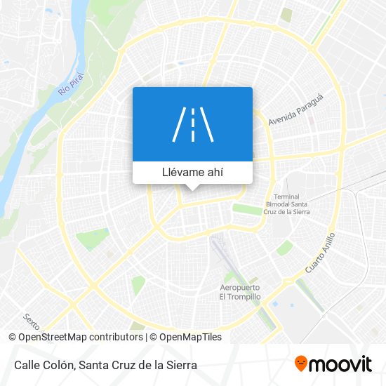 Mapa de Calle Colón