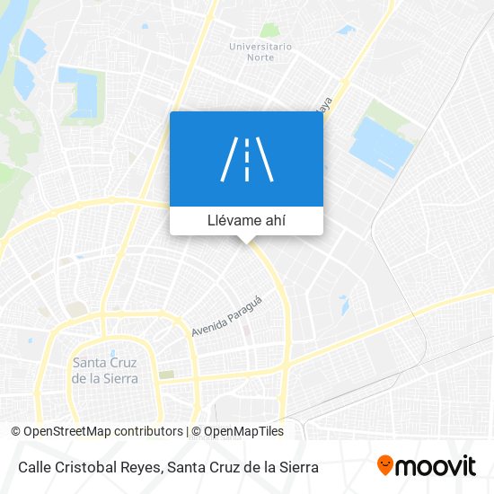 Mapa de Calle Cristobal Reyes