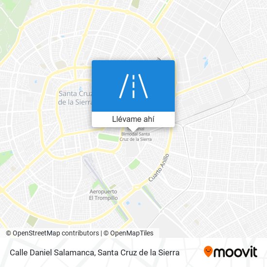 Mapa de Calle Daniel Salamanca