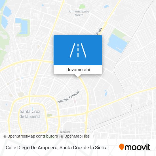 Mapa de Calle Diego De Ampuero