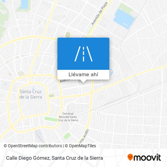 Mapa de Calle Diego Gómez