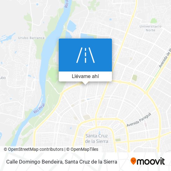 Mapa de Calle Domingo Bendeira