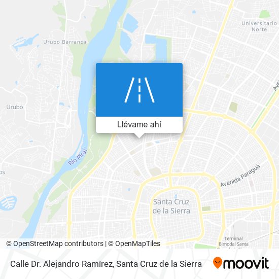 Mapa de Calle Dr. Alejandro Ramírez