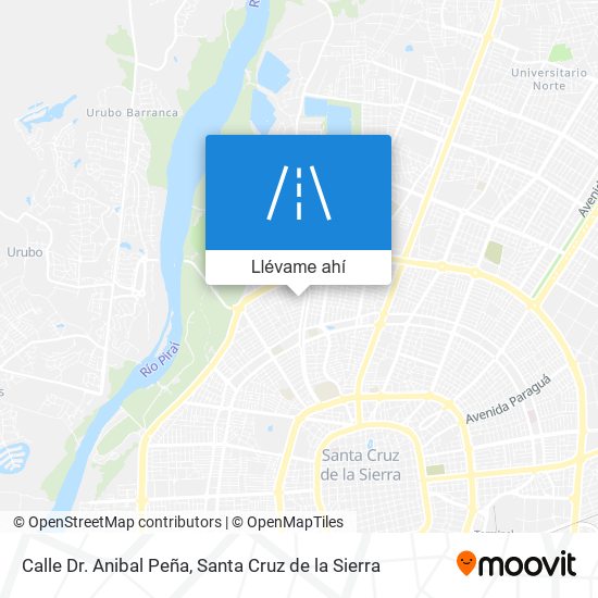Mapa de Calle Dr. Anibal Peña