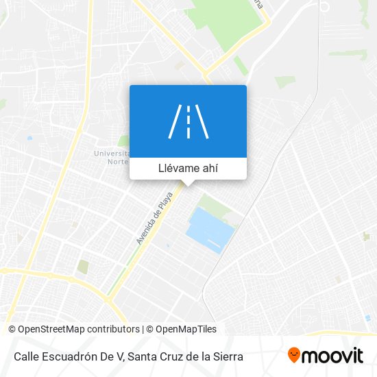 Mapa de Calle Escuadrón De V