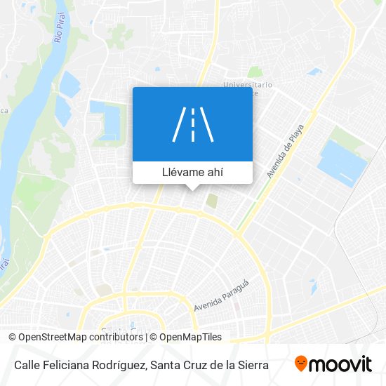Mapa de Calle Feliciana Rodríguez