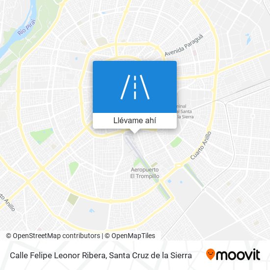 Mapa de Calle Felipe Leonor Ribera