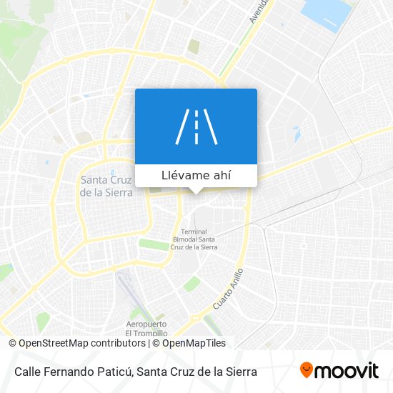 Mapa de Calle Fernando Paticú