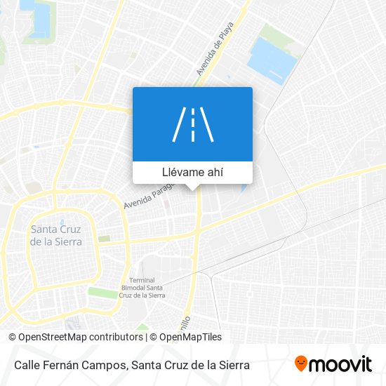 Mapa de Calle Fernán Campos