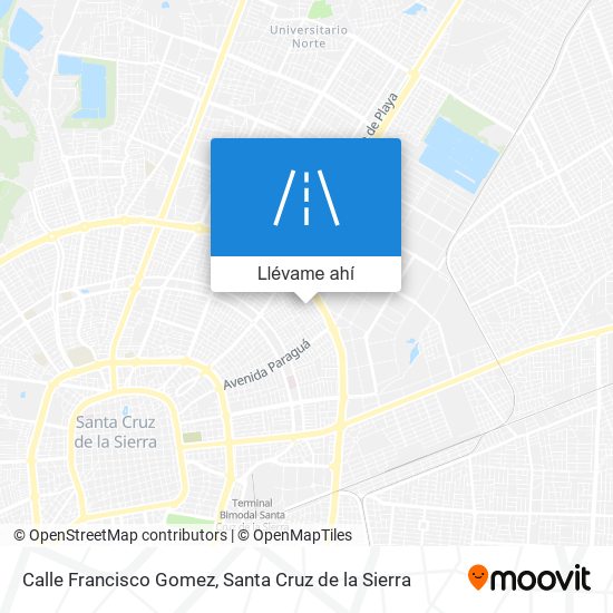 Mapa de Calle Francisco Gomez