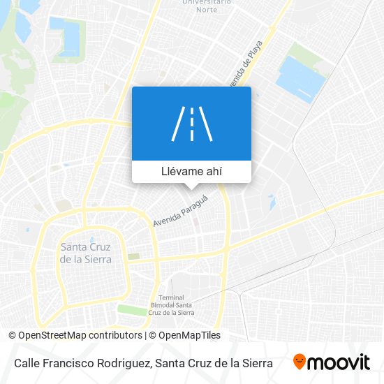 Mapa de Calle Francisco Rodriguez