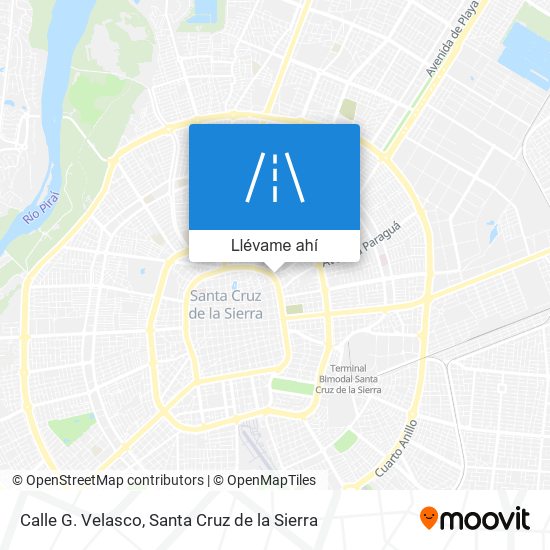 Mapa de Calle G. Velasco