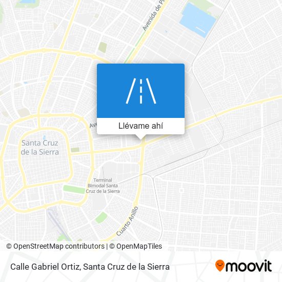 Mapa de Calle Gabriel Ortiz