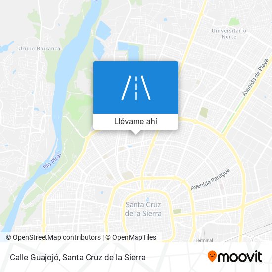 Mapa de Calle Guajojó