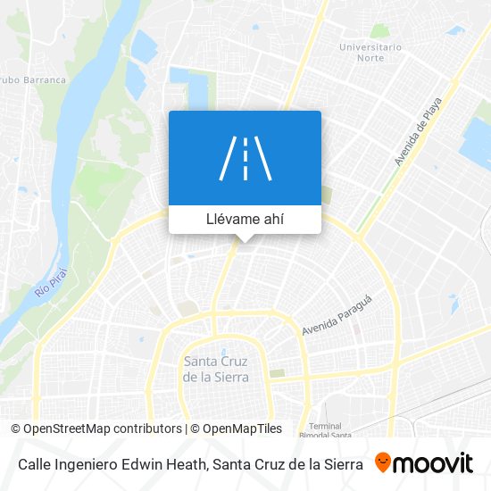 Mapa de Calle Ingeniero Edwin Heath