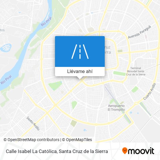 Mapa de Calle Isabel La Católica