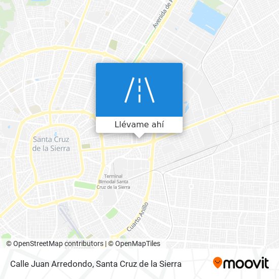 Mapa de Calle Juan Arredondo