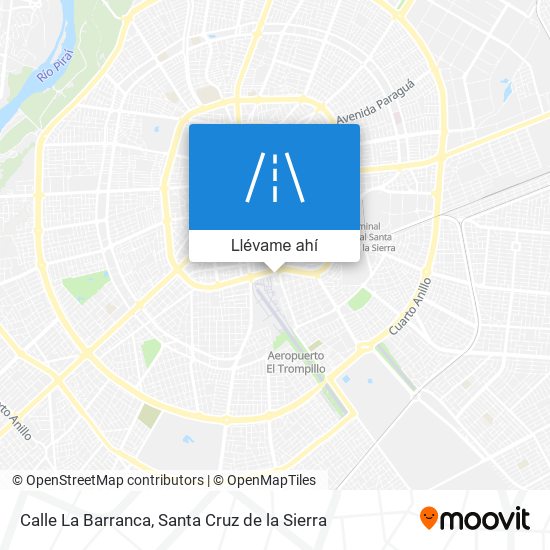 Mapa de Calle La Barranca