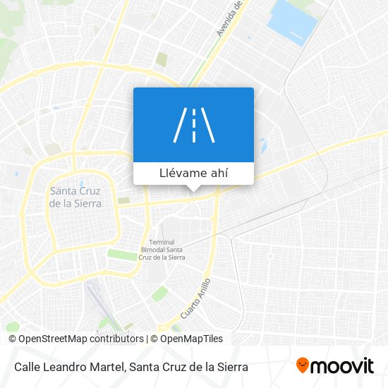 Mapa de Calle Leandro Martel