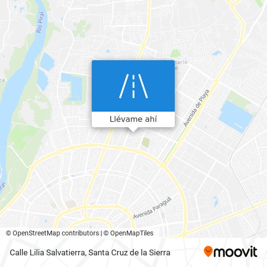 Mapa de Calle Lilia Salvatierra
