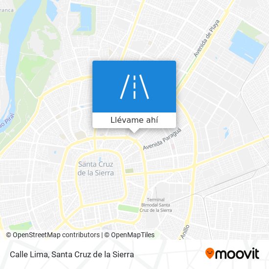 Mapa de Calle Lima
