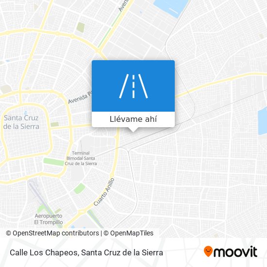Mapa de Calle Los Chapeos