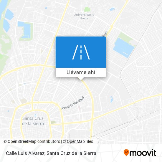 Mapa de Calle Luis Alvarez