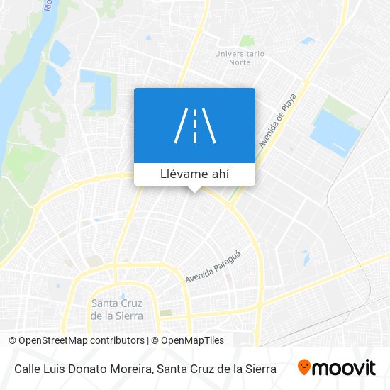 Mapa de Calle Luis Donato Moreira