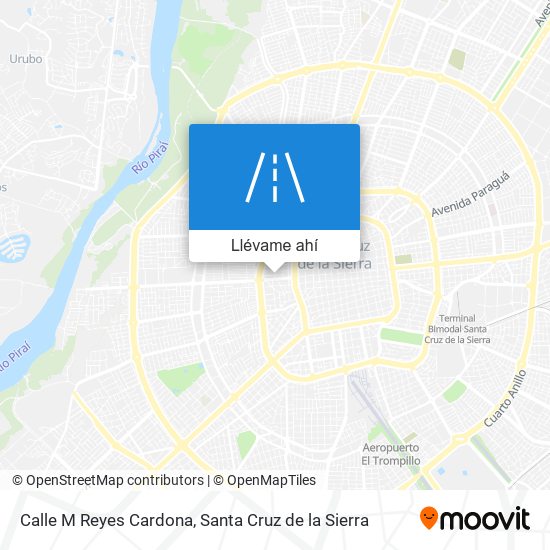 Mapa de Calle M Reyes Cardona