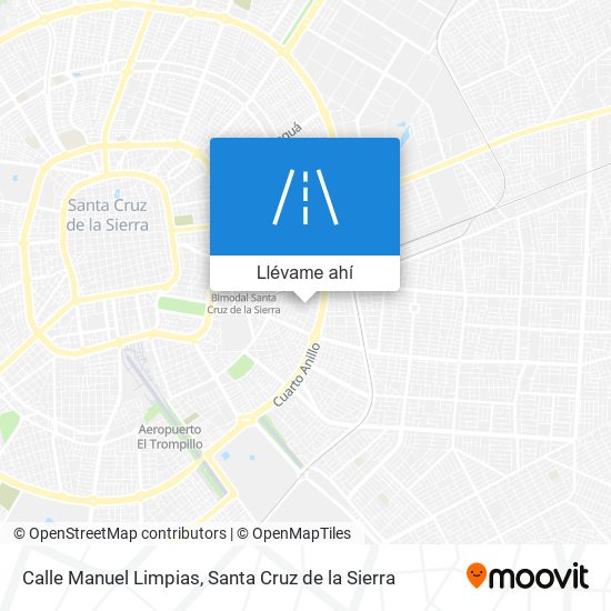 Mapa de Calle Manuel Limpias