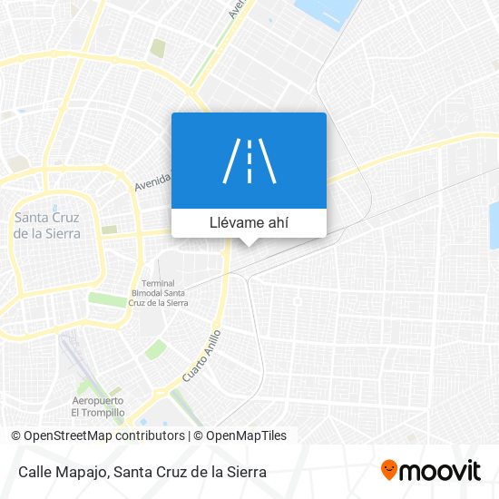 Mapa de Calle Mapajo