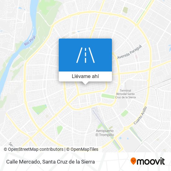 Mapa de Calle Mercado