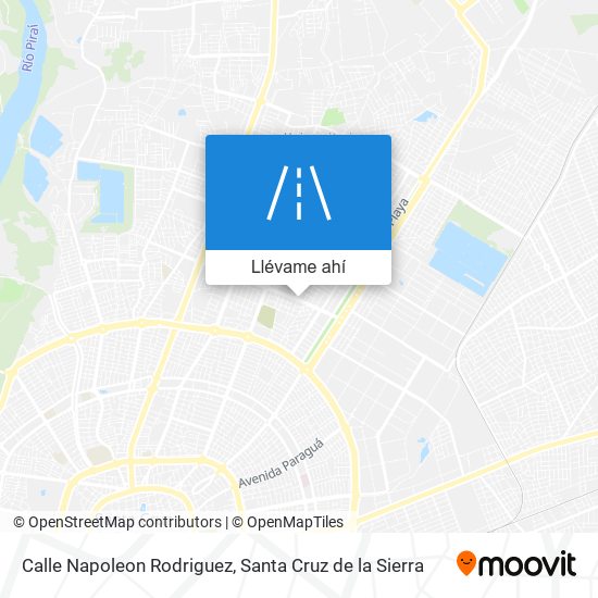 Mapa de Calle Napoleon Rodriguez